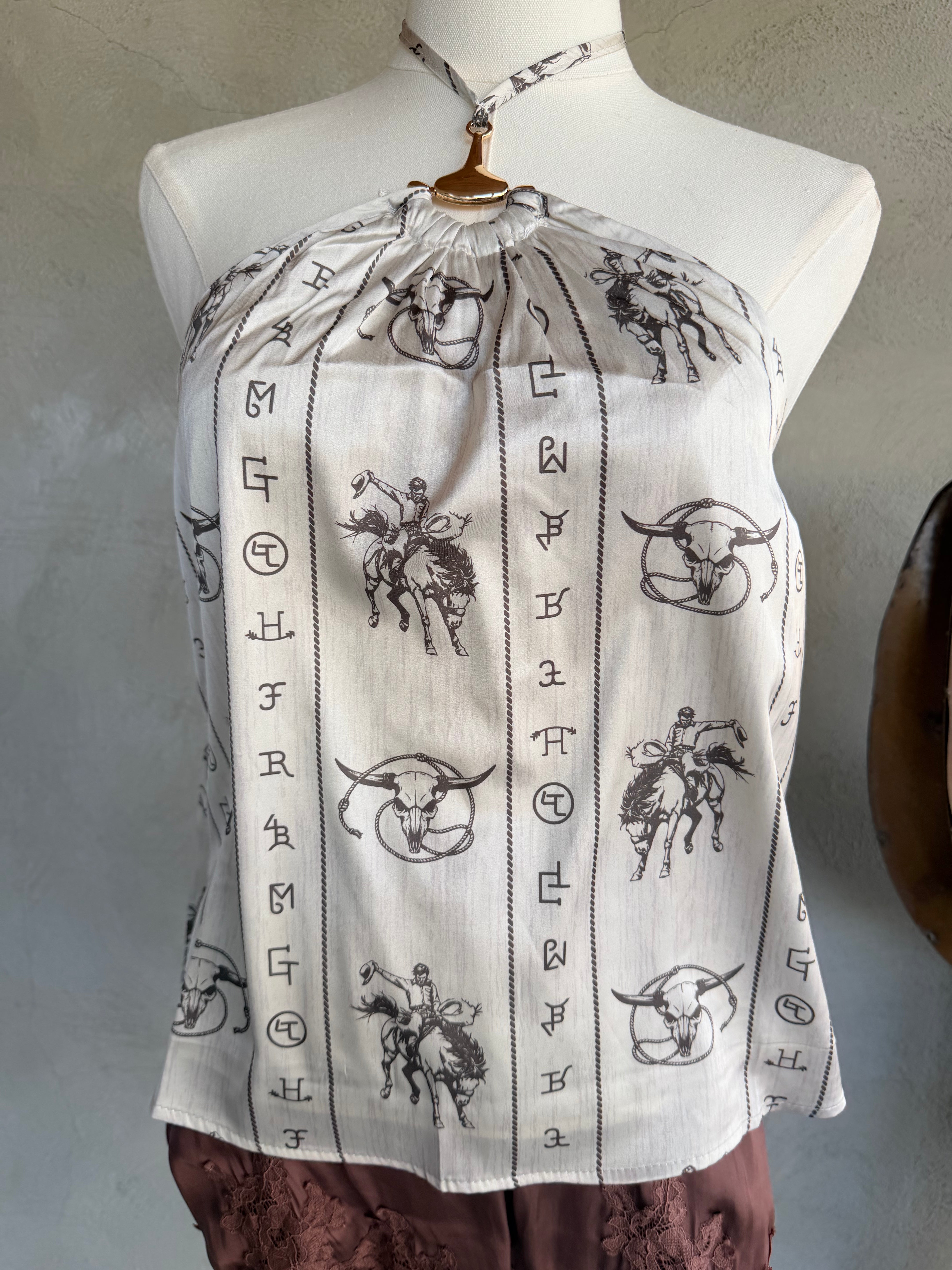 The Outlaw Halter Top