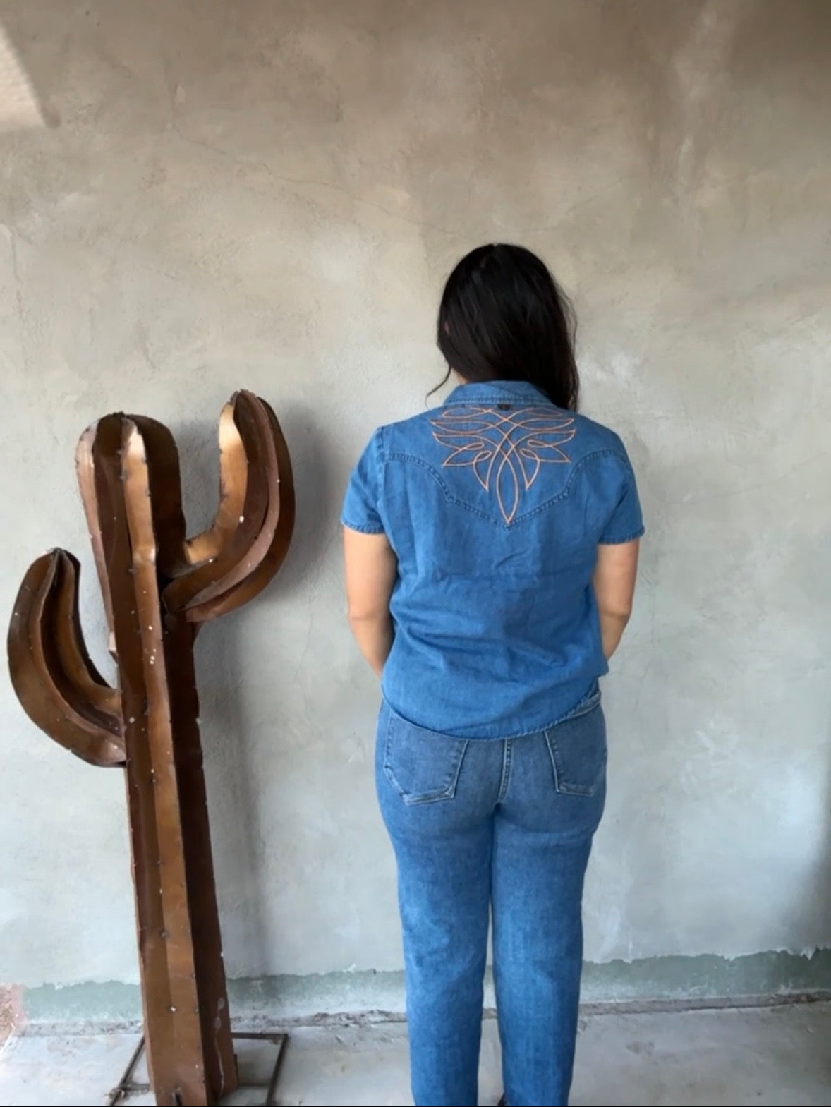 THE IRON STITCH PEARL SNAP